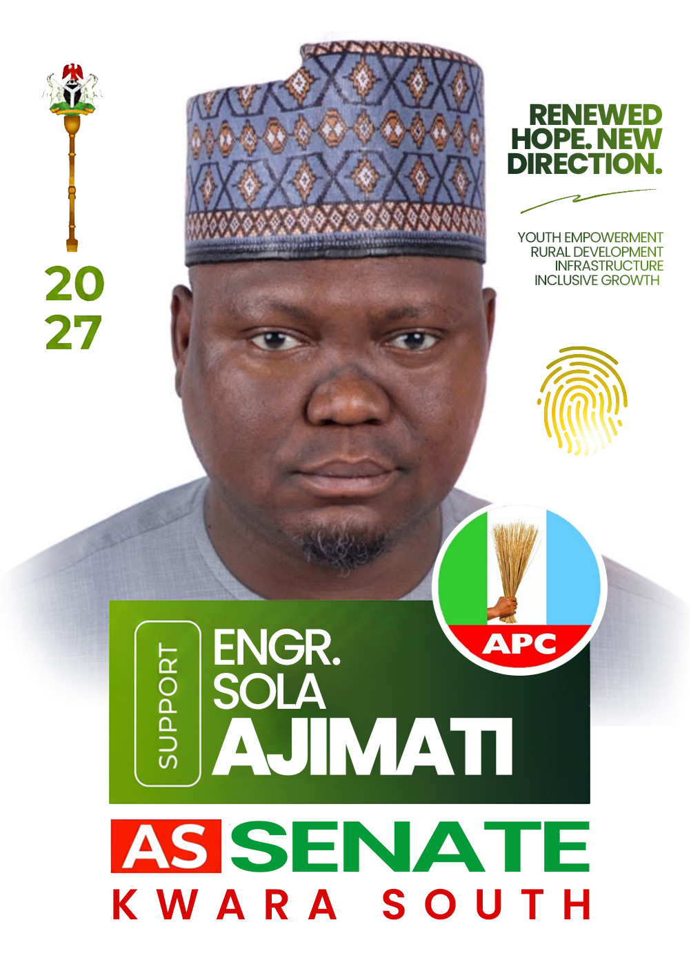 Ajimati For Senate 2027 — Kwara South